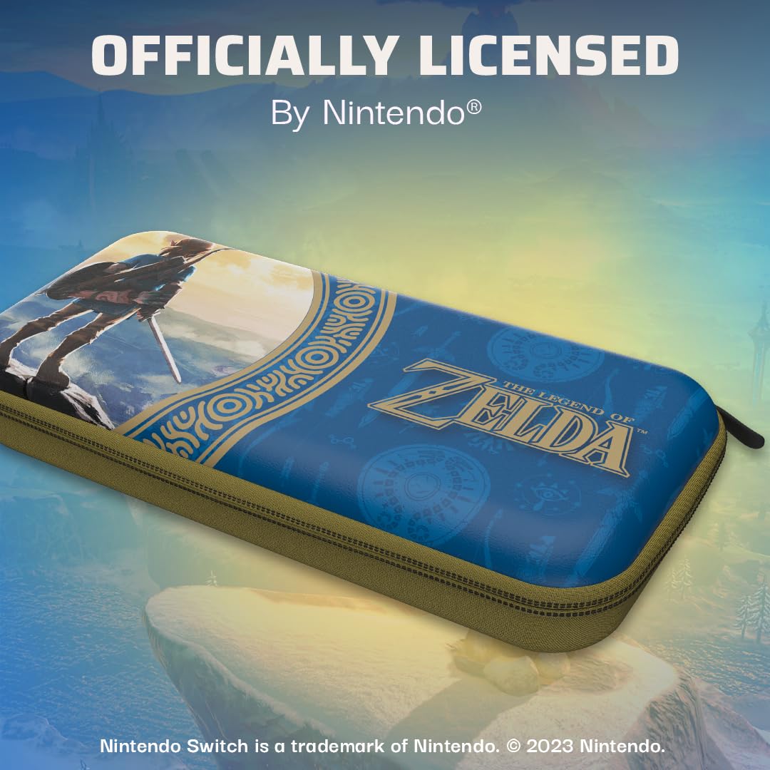 Funda Pdp Estuche De Viaje Hyrule Azul ( NINTENDO SWITCH - ) - Almacenamiento Funda Pdp Estuche De Viaje Hyrule Azul ( NINTENDO SWITCH - ) - Almacenamiento
